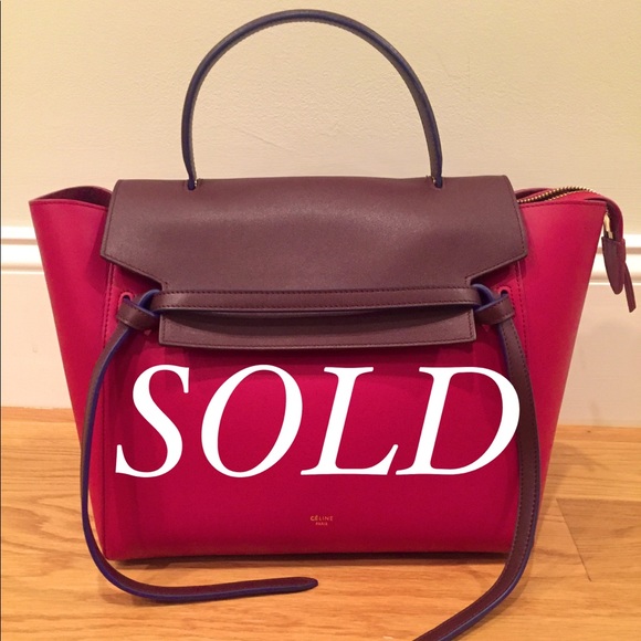 Celine Handbags - 🎉HP🎉 {Celine} Mini Belt Bag 🚫SOLD🚫